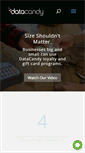 Mobile Screenshot of datacandy.com
